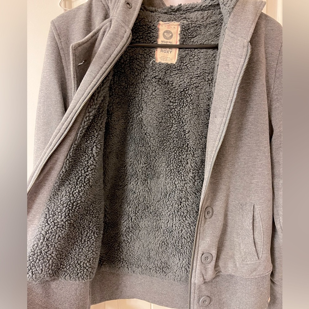 Roxy Zip Up Fleece Hoodie